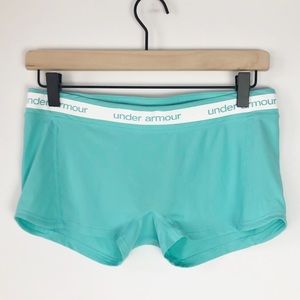 Under Armour | Teal Compression Shorts Sz Sm